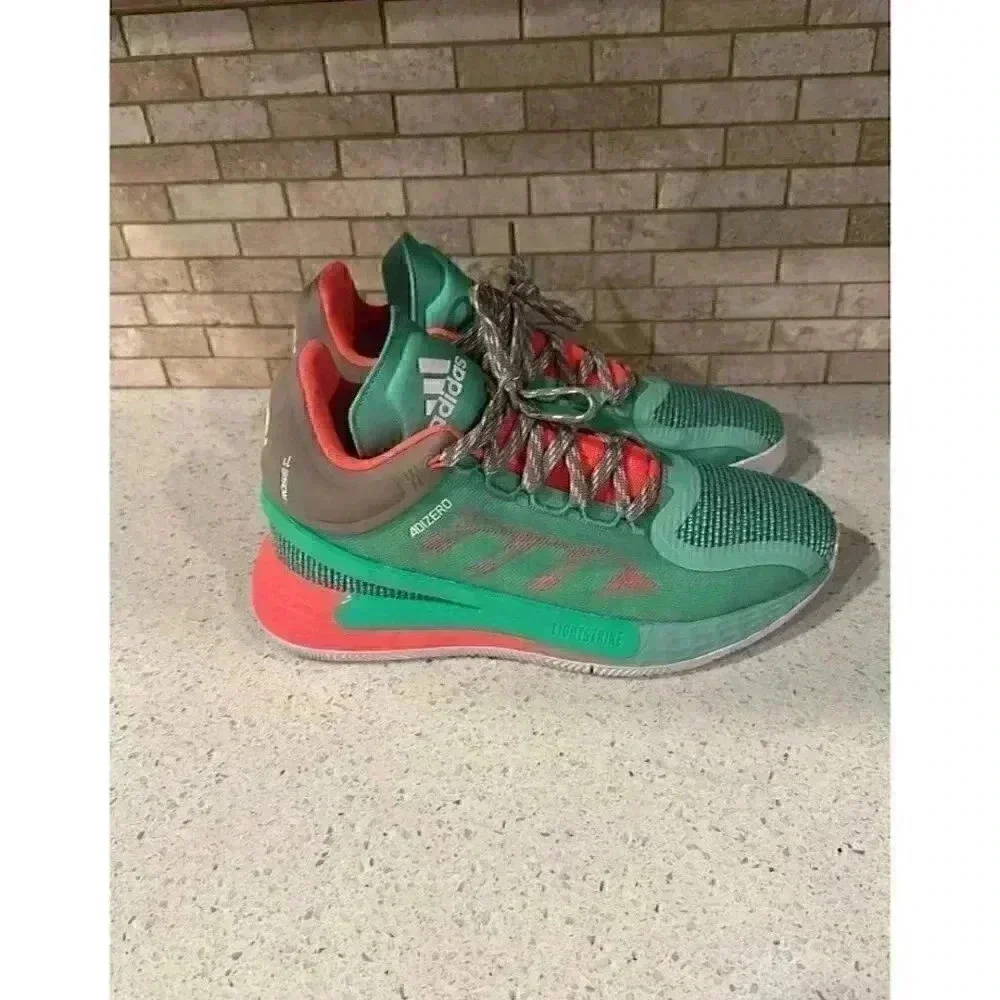 Men's Adidas D Rose 11 Boardwalk Basketball Shoes Size 8 FZ1274 FB